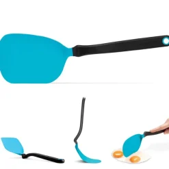 Dreamfarm Chopula Pfannenwender Blau- Küchenhelfer