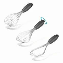 Dreamfarm Schneebesen Flisk Schwarz- Küchenhelfer