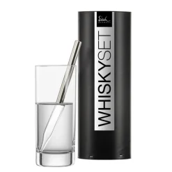 Eisch Gentleman Whisky Pipetten-Set 999/13 Platin- Barutensilien