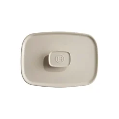 Emile Henry Deckel zu rechteckiger Gratinform Argile- Kochgeschirr