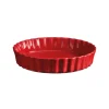Emile Henry Runde Torten-/ Quicheform 28 cm Grand Cru- Kochgeschirr