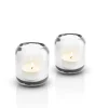 eva solo Acorn Teelichthalter Clear 2er Set- Kerzenhalter
