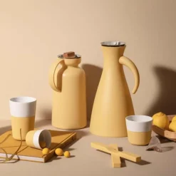 eva solo Cafe Latte Becher Golden Sand 2er Set- Kaffee & Tee