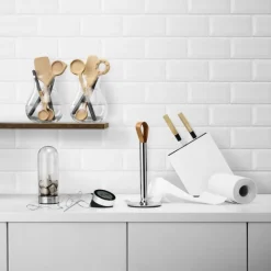 eva solo Messerblock Schräg Weiß- Koch- & Küchenmesser