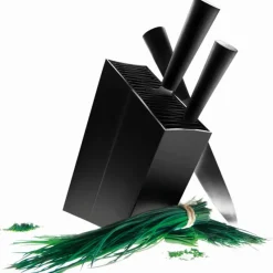 eva solo Messerblock Schräg Schwarz- Koch- & Küchenmesser