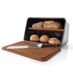 eva solo Nordic Kitchen Brotkasten Schwarz- Aufbewahrung (3)