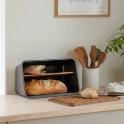 eva solo Nordic Kitchen Brotkasten Schwarz- Aufbewahrung (3)