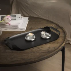 eva solo Serviertablett Stahl Schwarz- Aufbewahrung (3)