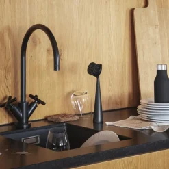 eva solo Spülbürste Nylon Schwarz- Küchenhelfer