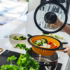 Fiskars Functional Form Küchenhelfer Abtropfsieb- Küchenhelfer