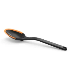 Fiskars Functional Form Küchenhelfer Kochlöffel mit Silikonkante- Küchenhelfer