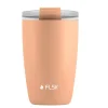 FLSK Cup Coffee to go-Becher Peach 350 ml- Unterwegs