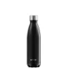 FLSK Trinkflasche Black 500 ml- Unterwegs