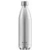 FLSK Trinkflasche Edelstahl Gebürstet 1000 ml- Unterwegs