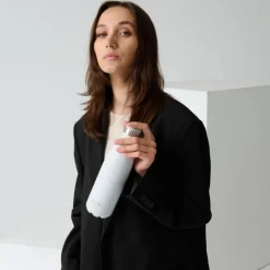 FLSK Trinkflasche Weiß 500 ml- Unterwegs