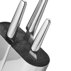 Georg Jensen Alfredo Messerblock Edelstahl- Küchenhelfer