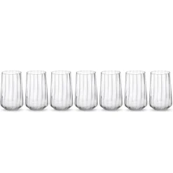 Georg Jensen Bernadotte Hohes Becherglas 6er Set- Wassergläser