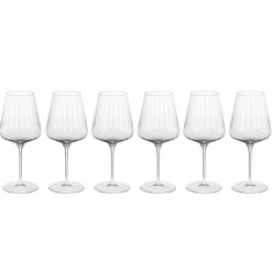Georg Jensen Bernadotte Rotweinglas 6er Set- Rotweingläser