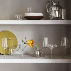 Georg Jensen Bernadotte Weißweinglas 6er Set- Weißweingläser