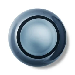 Georg Jensen Cafu Vase Glas Blau Mittel- Vasen