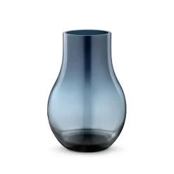 Georg Jensen Cafu Vase Glas Blau Klein- Vasen