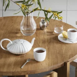 Georg Jensen Cafu Vase Glas Transparent Mittel- Vasen