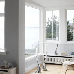 Georg Jensen Cobra Bodenkerzenleuchter Mittel- Kerzenhalter