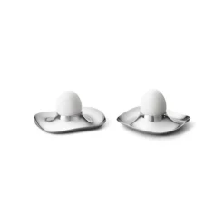 Georg Jensen Cobra Eierbecherset 2-teilig- Geschirr (3)