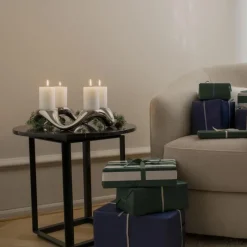 Georg Jensen Cobra Stumpenkerzenhalter Rund Edelstahl- Kerzenhalter