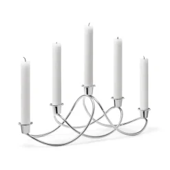 Georg Jensen Kerzenhalter Harmony Edelstahl- Kerzenhalter