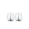 Georg Jensen Kerzenhalter Cafu 2er Set Edelstahl 5,8 cm- Kerzenhalter