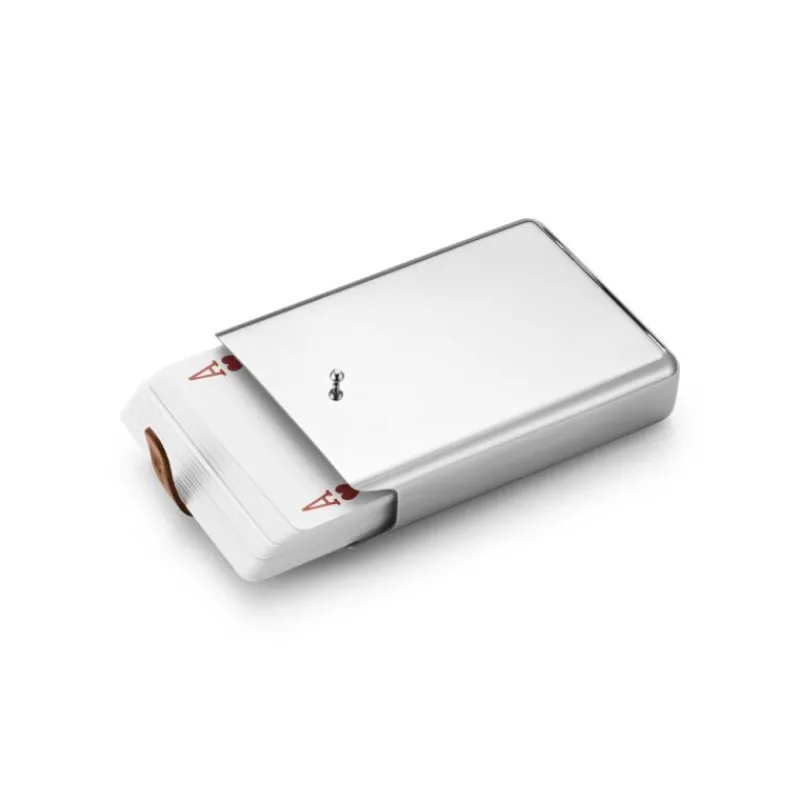 Georg Jensen Sky Spielkarten mit Edelstahletui- Unterwegs