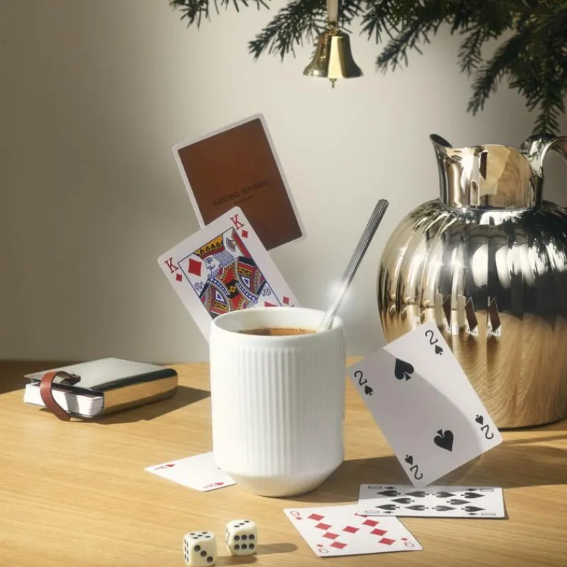 Georg Jensen Sky Spielkarten mit Edelstahletui- Unterwegs