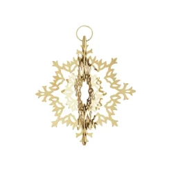 Georg Jensen Weihnachtsbaumspitze Eisblume Goldauflage- Weihnachten (2)