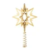 Georg Jensen Weihnachtsbaumspitze Stern Klein Goldauflage- Weihnachten (2)