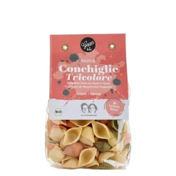 Gepp's Bio Pasta Conchiglie Tricolore 250 g- Feinkost