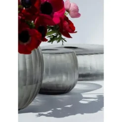 Guaxs Vase Madras L Grey- Vasen