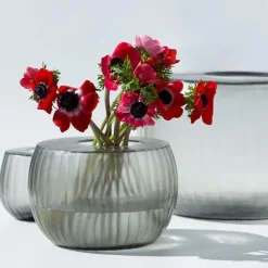 Guaxs Vase Madras M Grey- Vasen