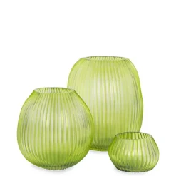 Guaxs Vase Nagaa L Clear Light Green- Vasen
