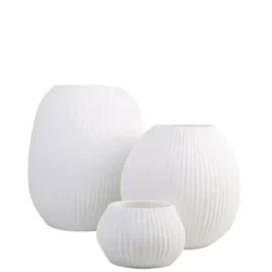 Guaxs Windlicht Nagaa Opal- Kerzenhalter