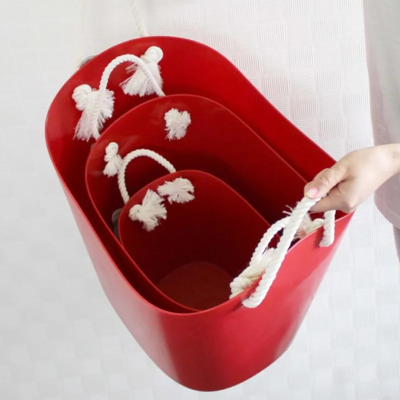 Hachiman Balcolore Korb S Rot- Wohnaccessoires