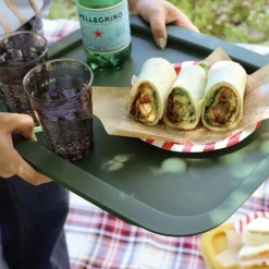 Hachiman Cestino Deckel zu Korb M/L Senf- Wohnaccessoires