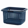 Hachiman Cestino Korb M Navyblau- Wohnaccessoires