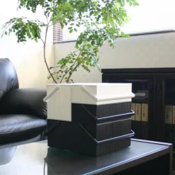 Hachiman Omnioffre Aufbewahrungs- Korb L Dunkelgrün- Wohnaccessoires