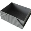 Hachiman Omnioffre Aufbewahrungs- Korb L Grau- Wohnaccessoires