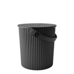 Hachiman Omnioutil Baby-Eimer Schwarz 700 ml- Wohnaccessoires