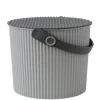 Hachiman Omnioutil Eimer S Naturaluxe Grau 8 l- Wohnaccessoires