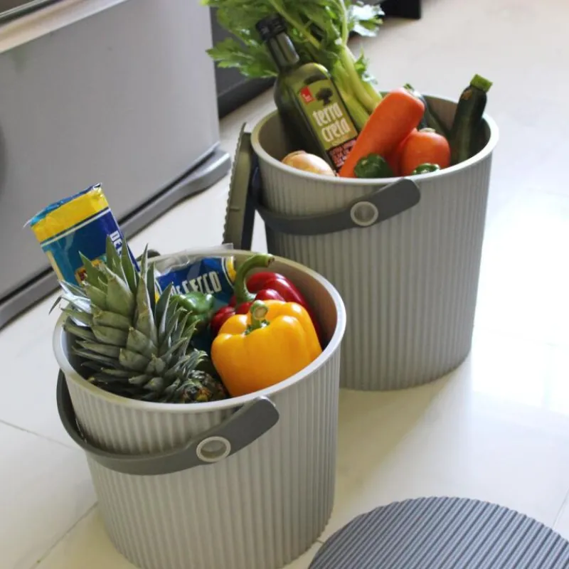 Hachiman Omnioutil Eimer LL Naturaluxe Grau 20 l- Wohnaccessoires