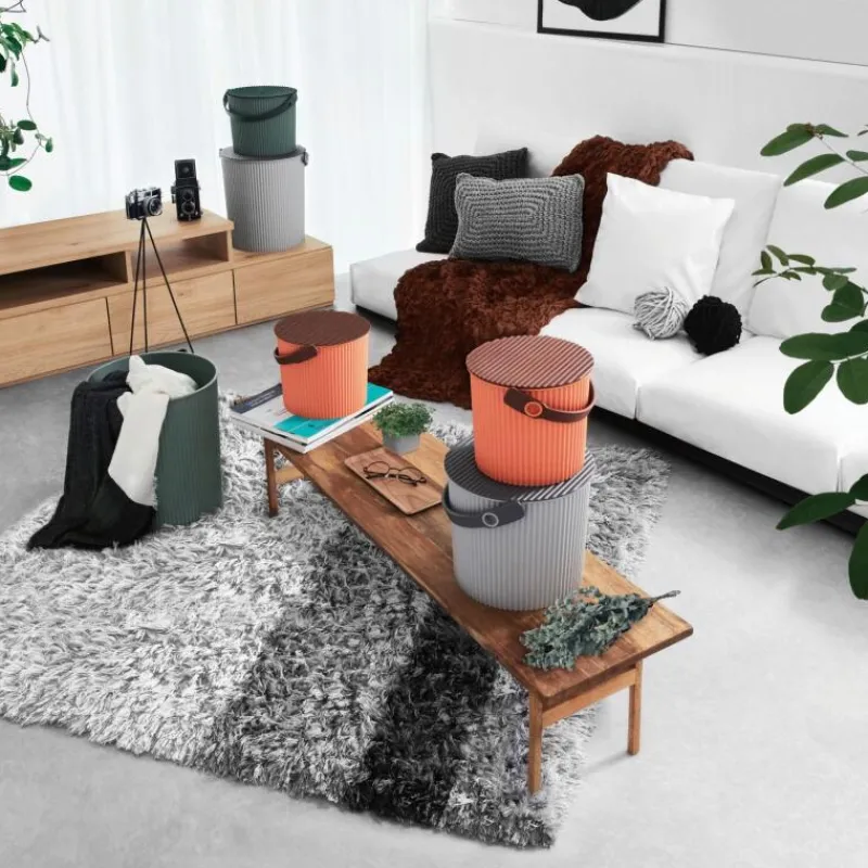 Hachiman Omnioutil Eimer LL Naturaluxe Grau 20 l- Wohnaccessoires