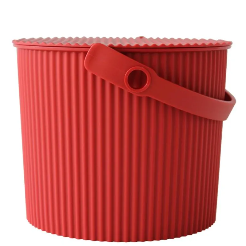 Hachiman Omnioutil Eimer S Rot 8 l- Wohnaccessoires